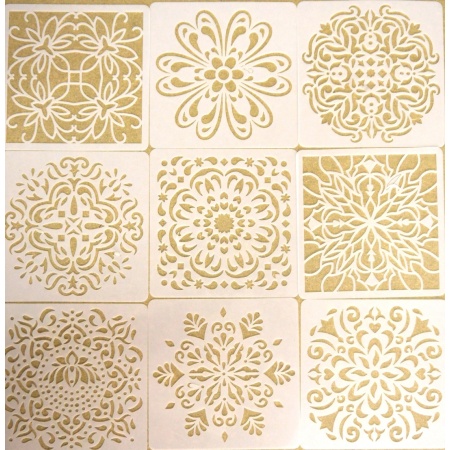 Sapluuna Mandala 9kpl