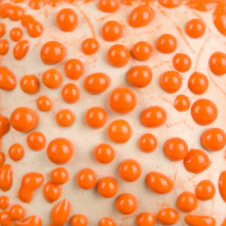 Mayco SW-442 Orange Bead stoneware glaze