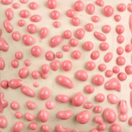Mayco SW-444 Pink Bead stoneware glaze