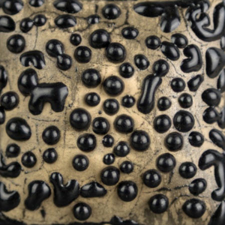 Mayco SW-448 Black Bead stoneware glaze