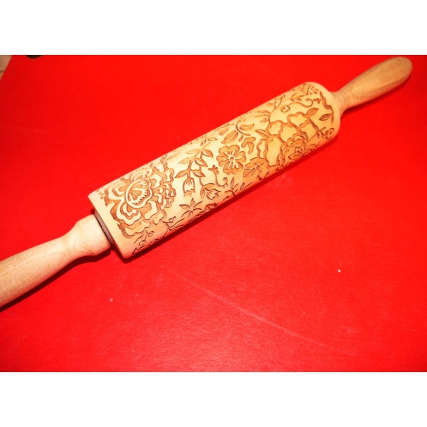 Puinen kaulin laakereilla, Kukkakuvio