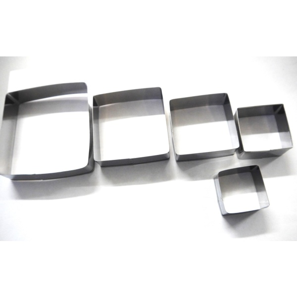 Neliö kuvioleikkurisetti 5kpl