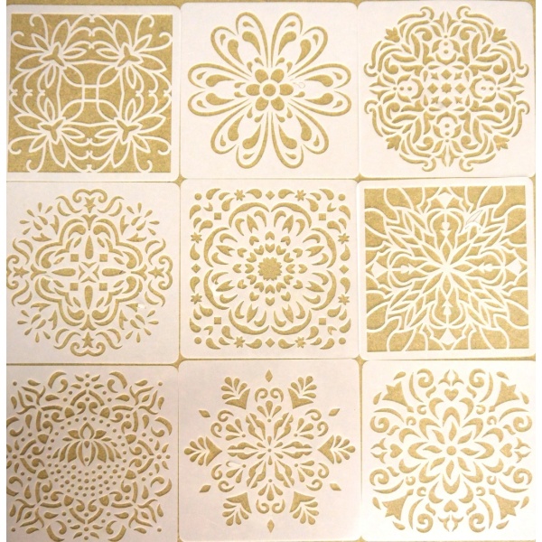 Sapluuna Mandala 9kpl