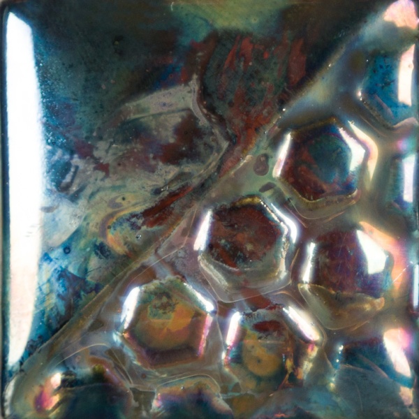 Mayco RK-100 BLACK METALLIC raku lasite