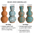 Mayco SW-444 Pink Bead stoneware glaze
