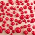 Mayco SW-443 Red Bead stoneware glaze  (Uutuuslasite )
